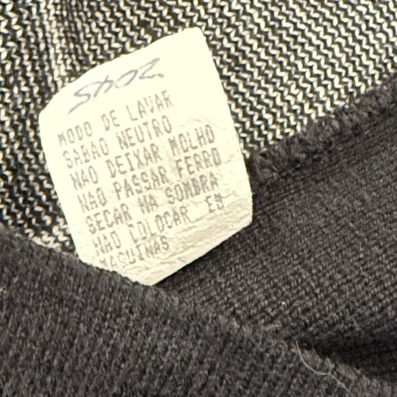 Boy London G Large Knit Black and White Women's Tank Camisole - Picture 7 of 8